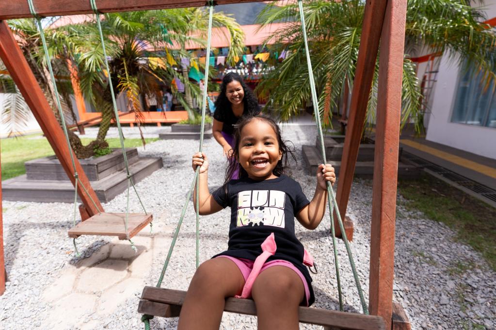 Zoé e sua família moram no município de Benevides, que faz parte do Selo UNICEF, iniciativa de promoção de direitos de crianças e adolescentes em cidades do Norte e do Nordeste do País.