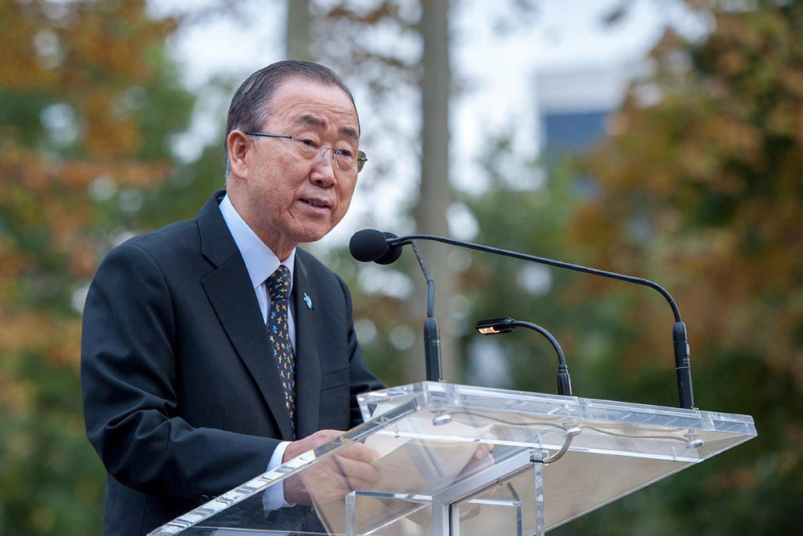 Secretário-geral da ONU, Ban Ki-moon. Foto: ONU/Cia Pak