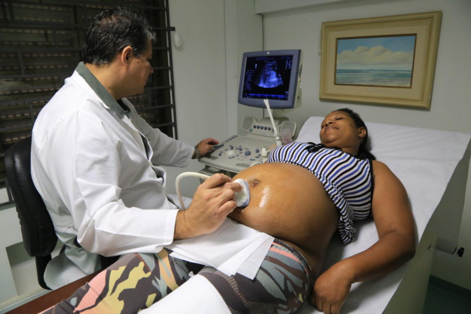 Acompanhamento pré-natal nas unidades básicas de saúde de Curitiba. Foto:SMCS/Valdecir Galor.