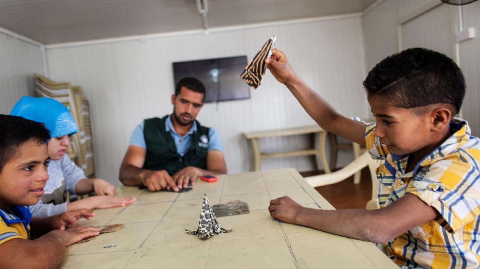 Fadi é um dos cerca de 80 mil sírios que atualmente vivem no campo de refugiados de Zaatari, na Jordânia. Foto: ACNUR / Annie Sakkab