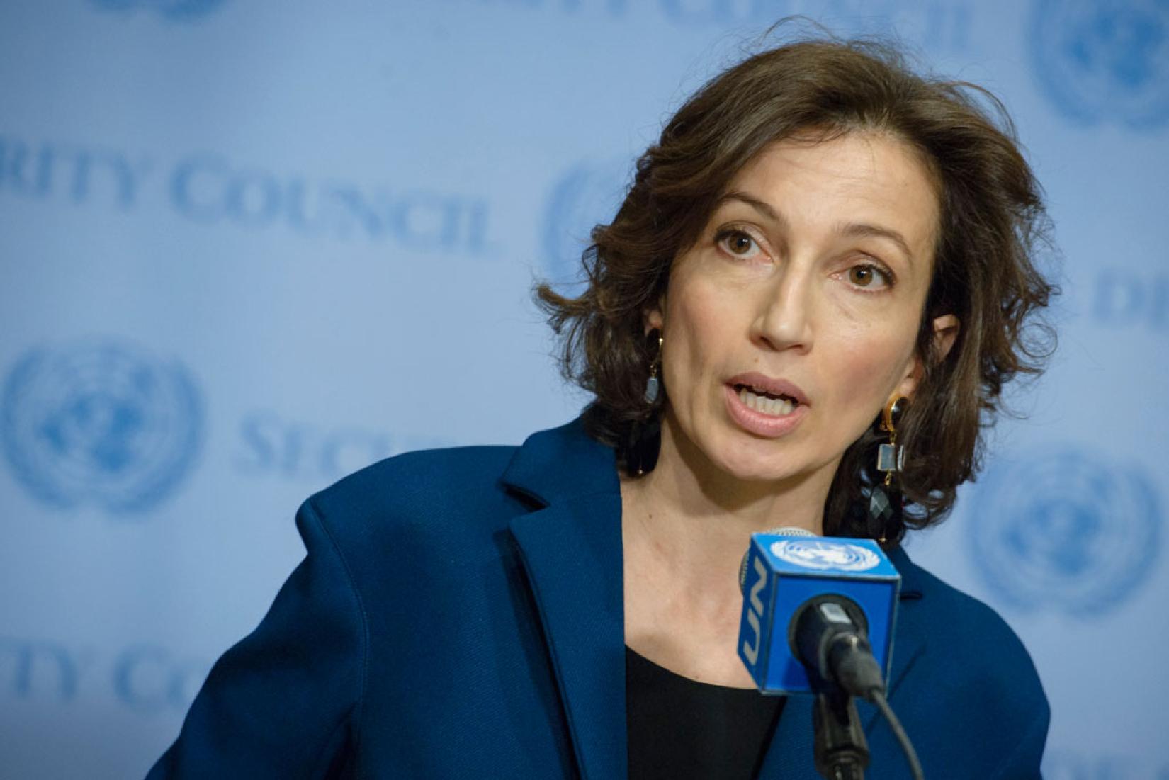 A francesa Audrey Azoulay foi nomeada diretora-geral da UNESCO. Foto: ONU/Manuel Elias