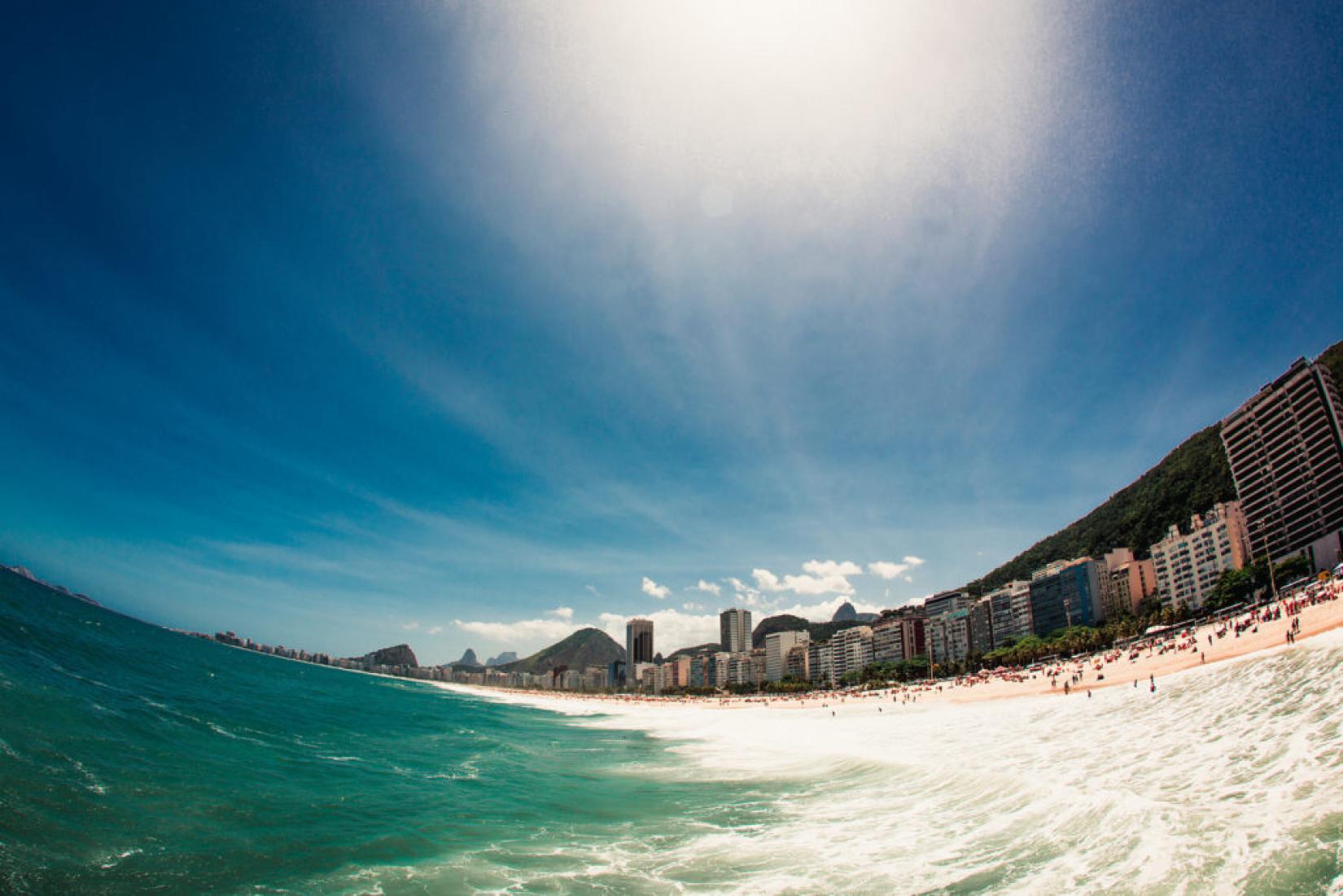 Praia de Copacabana, no Rio de Janeiro. Foto: Flickr (CC)/Samuel Yoo - www.flickr.com/photos/samuelyoo