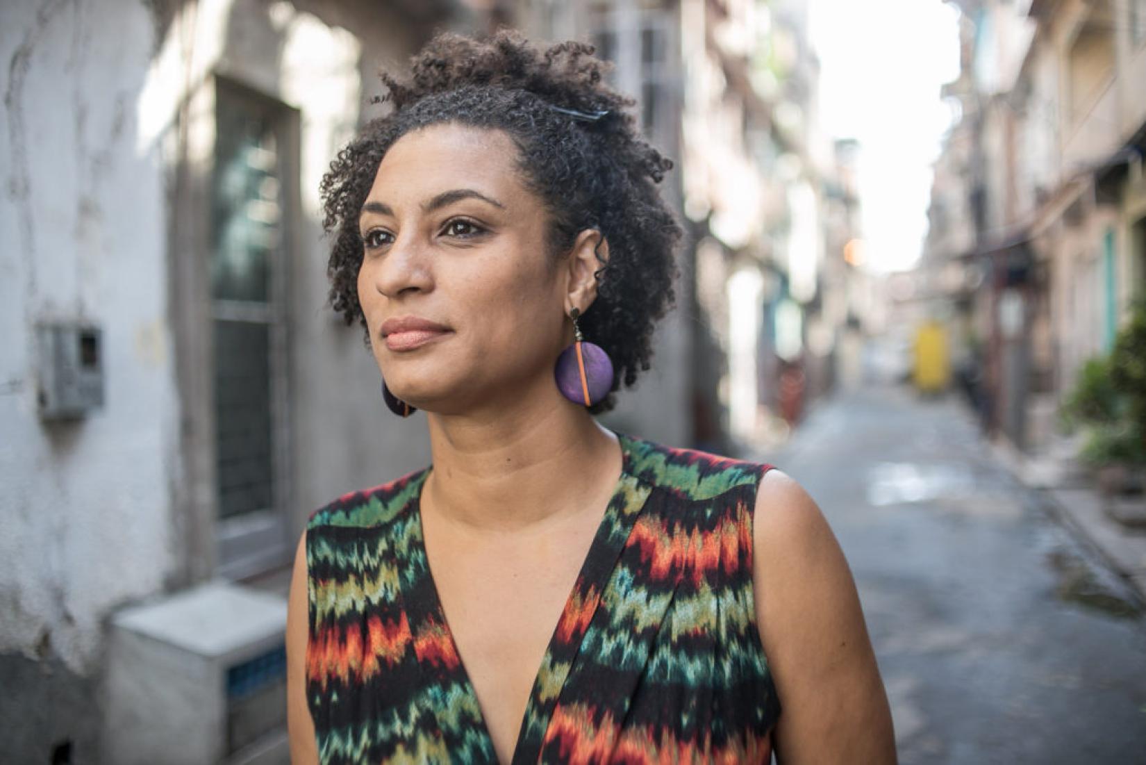 Marielle Franco, vereadora do Rio de Janeiro e defensora dos direitos humanos. Foto: Mídia Ninja