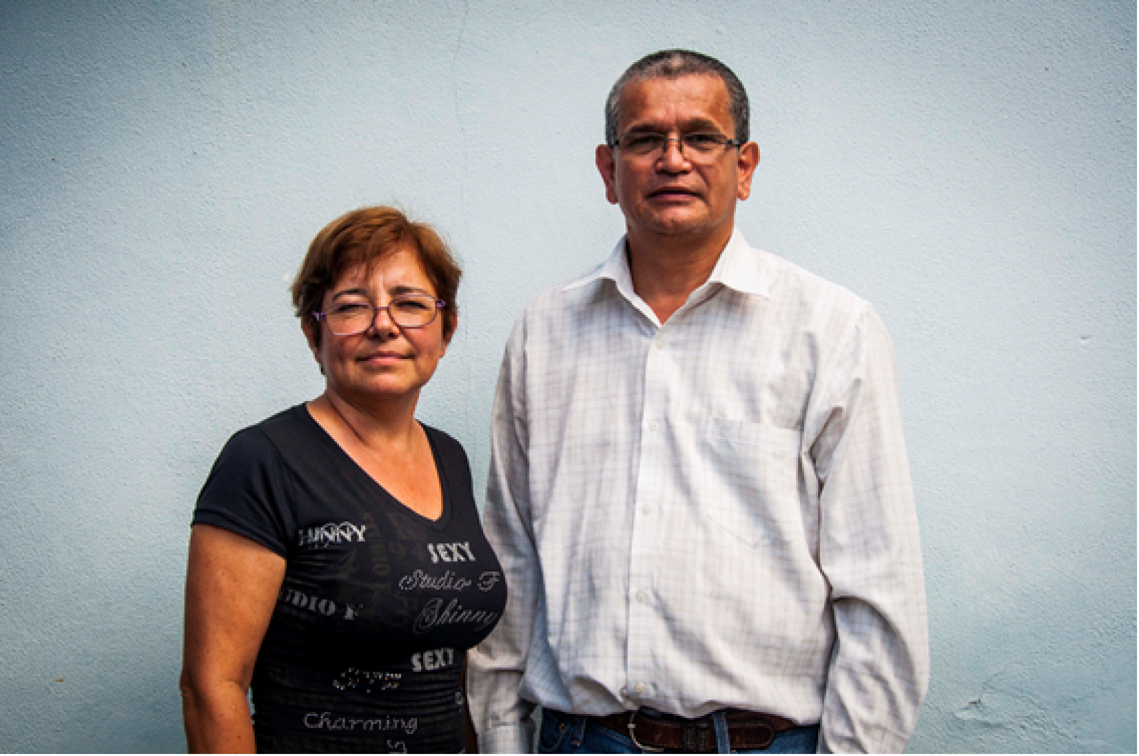 O casal de venezuelanos Ernesto e Nancy busca oportunidade no Rio de Janeiro para se recolocar no mercado de trabalho, preferencialmente dentro da suas áreas de formação. Foto: ACNUR/Diogo Felix