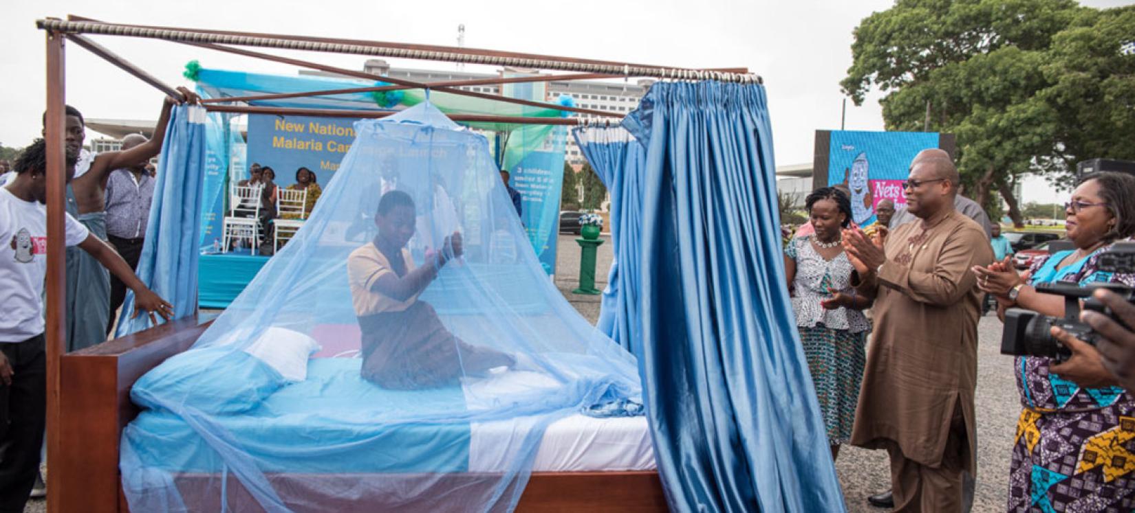 O progresso no controle da malária foi uma das razões pelas quais a região africana da OMS teve o maior aumento na expectativa de vida desde 2000. Foto: UNICEF / Adenike Ademuyiwa