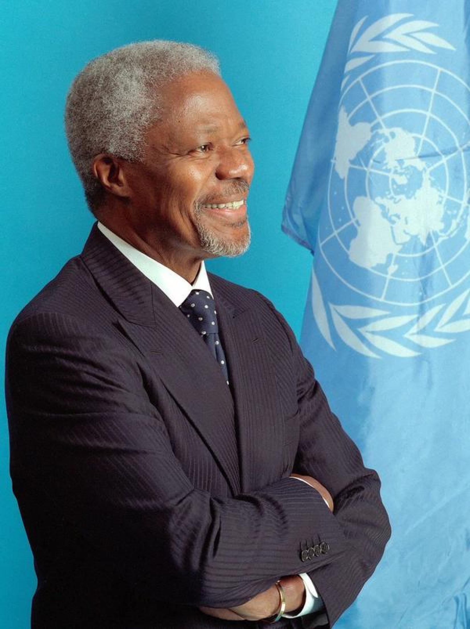 Ex-secretário-geral da ONU, Kofi Annan - Foto: Sergey Bermeniev/ONU