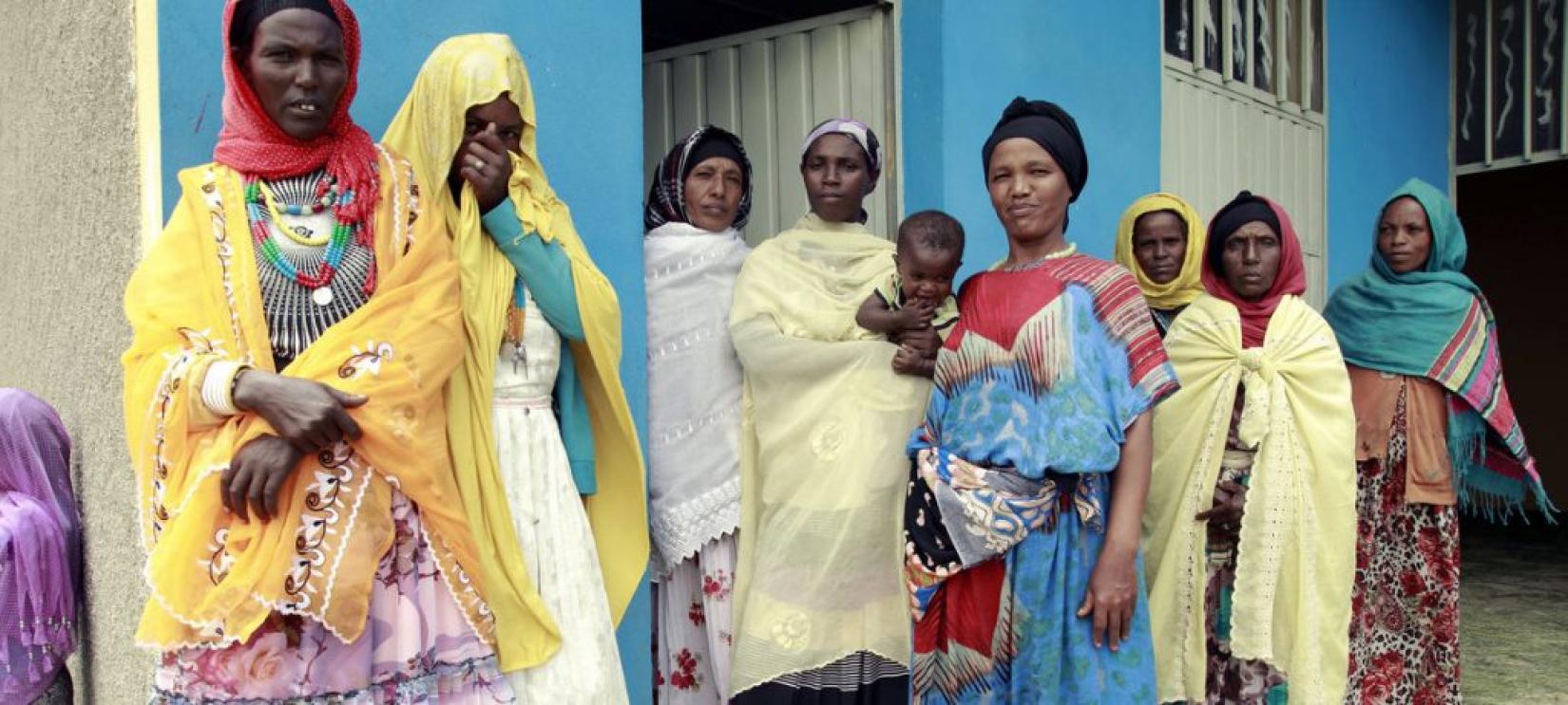 Mães utilizam creche no distrito de Sire, na Etiópia. Foto: Banco Mundial/Binyam Teshome