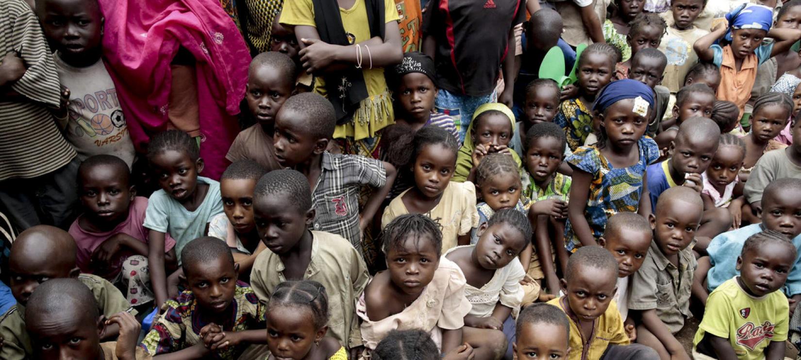 Metade da população centro-africana precisa de ajuda humanitária. Foto: ONU/Evan Schneider