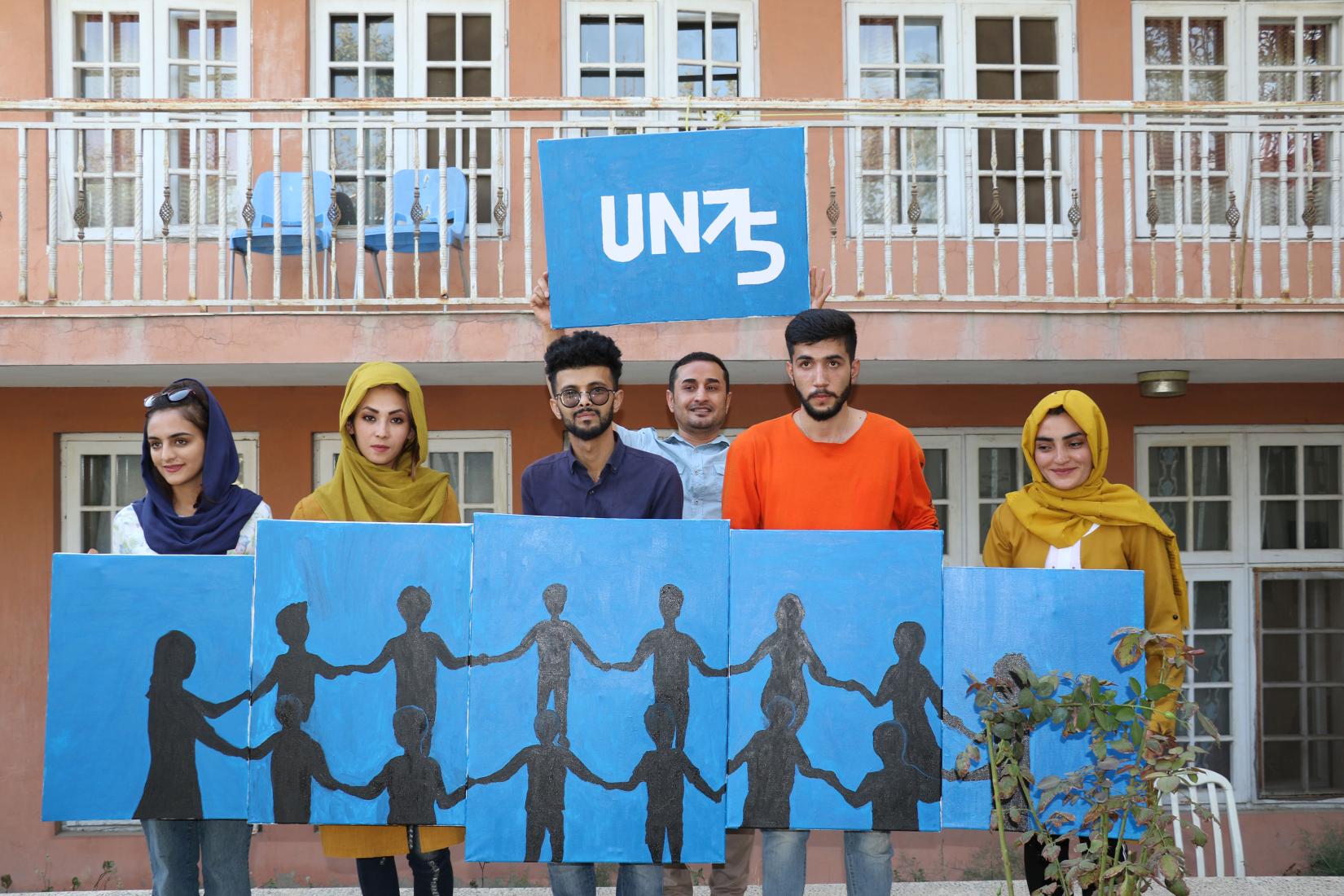 No Afeganistão, jovens participam de Diálogo UN75