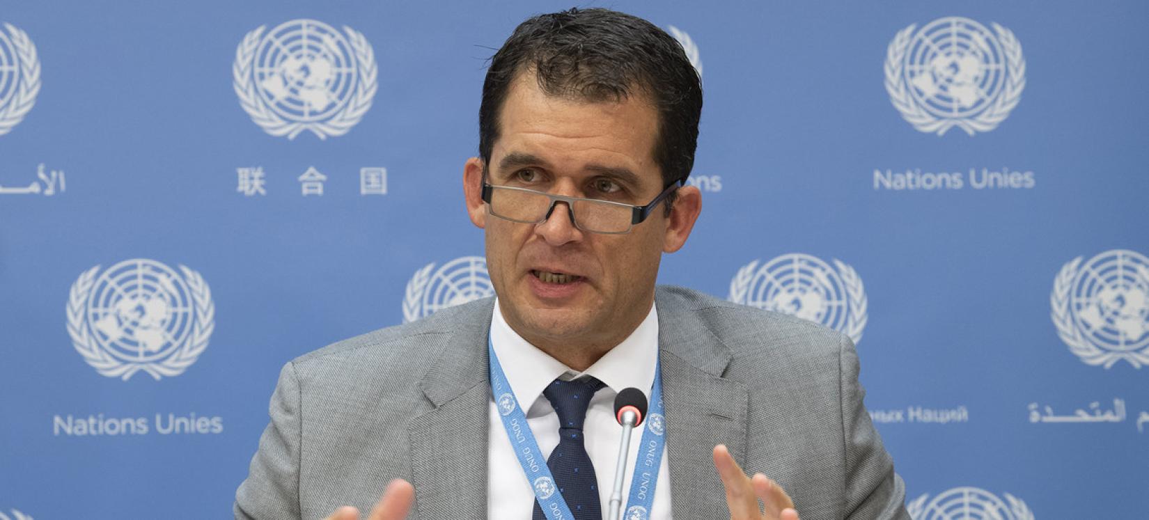 O relator especial sobre tortura  e tratamento cruel e desumano, Nils Melzer.