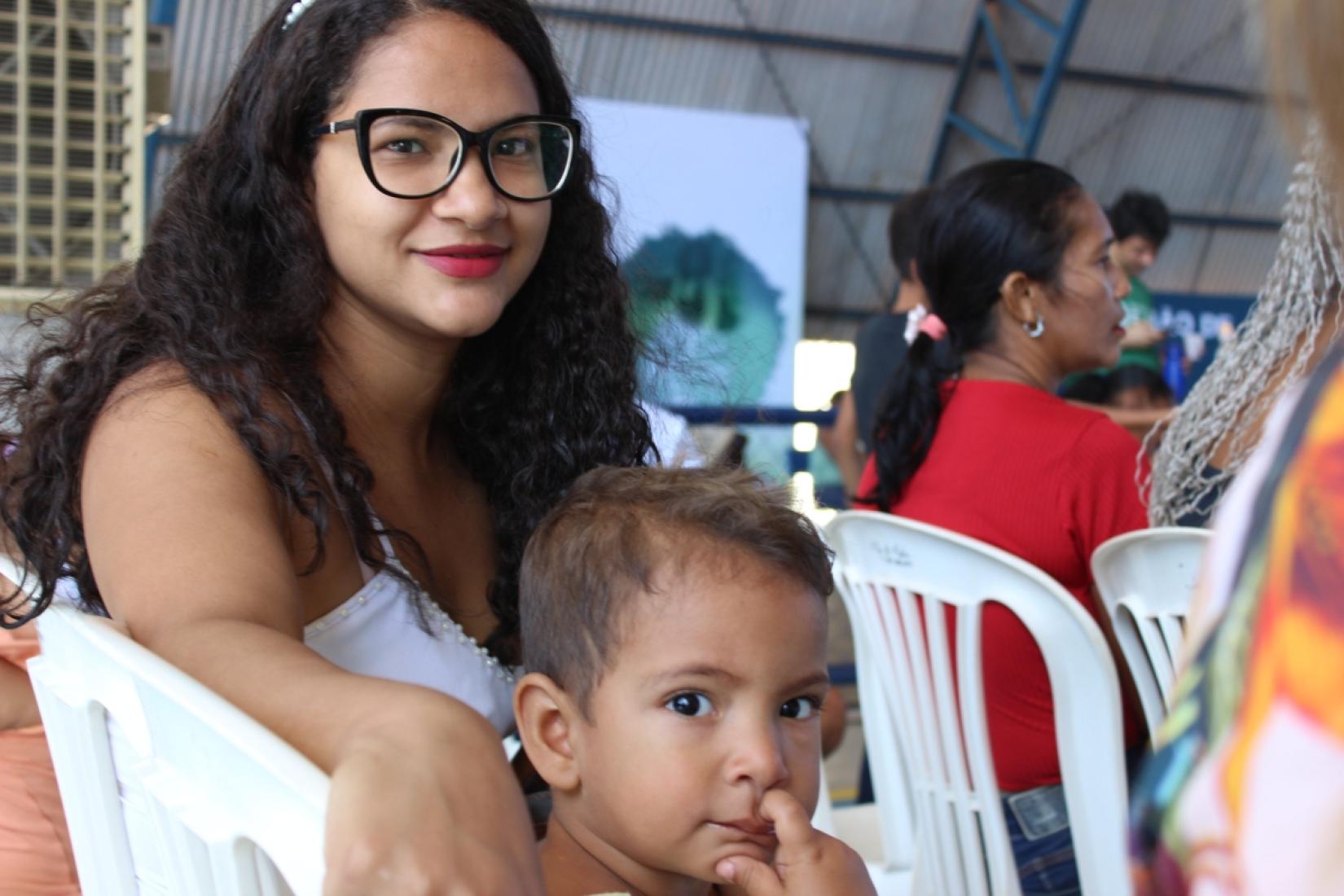 Raiely Carvalho, 22 anos, participou da Caravana Brasil pra Elas em Palmas (TO).