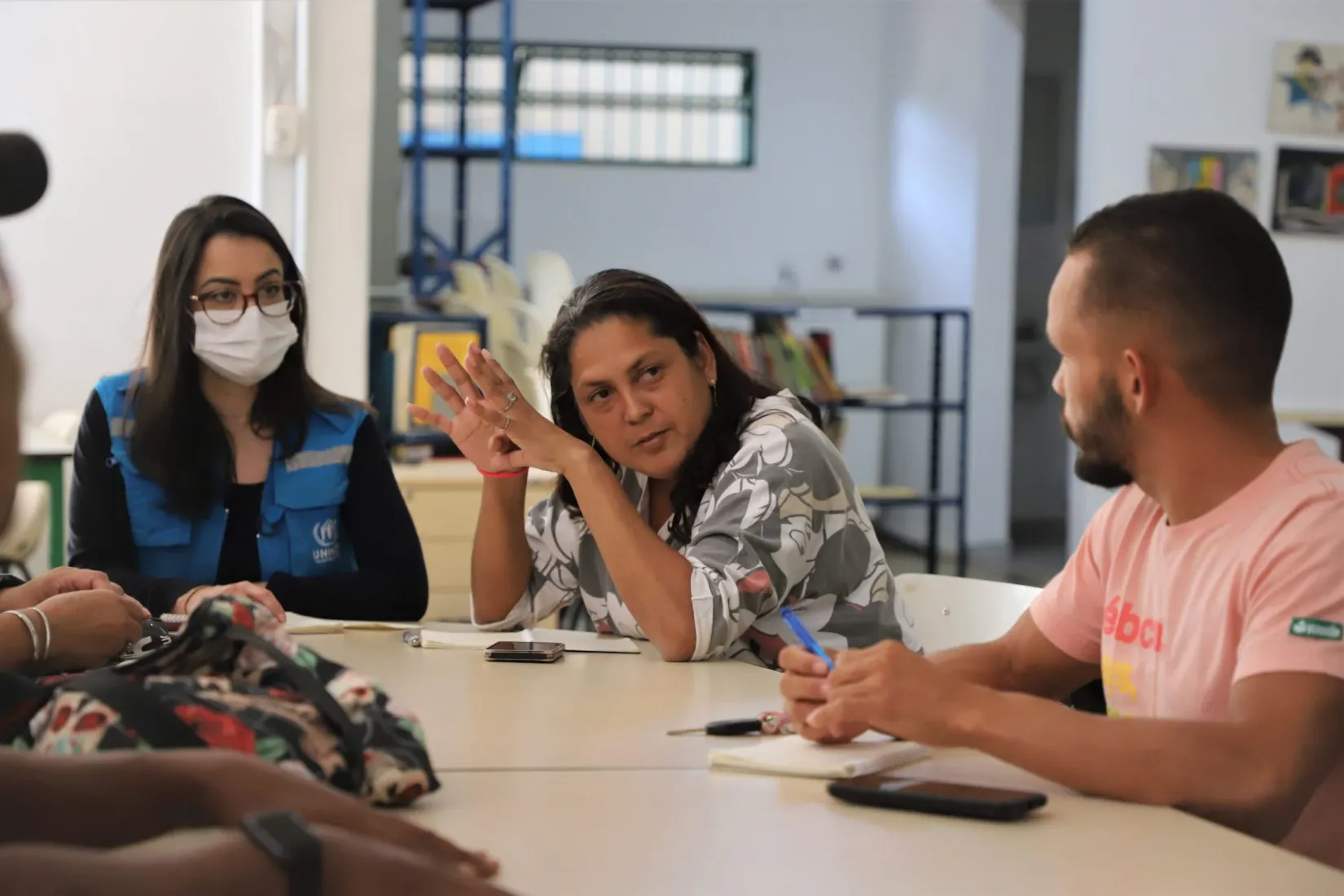 Ambar é uma das líderes que participa do trabalho de Proteção de Base Comunitária em São Sebastião, no Distrito Federal. 