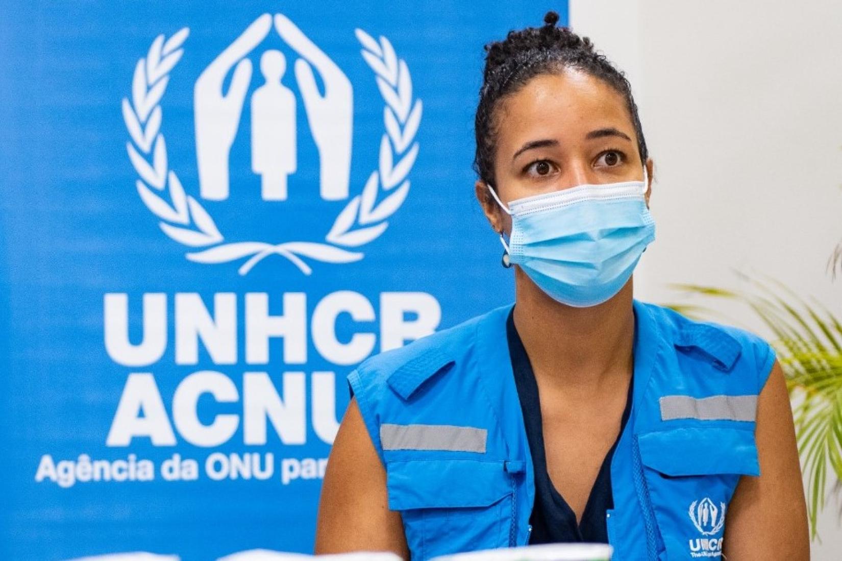 Thais Silva Menezes está na equipe do ACNUR há quase cinco anos e hoje lidera equipes de grande impacto na resposta humanitária. 