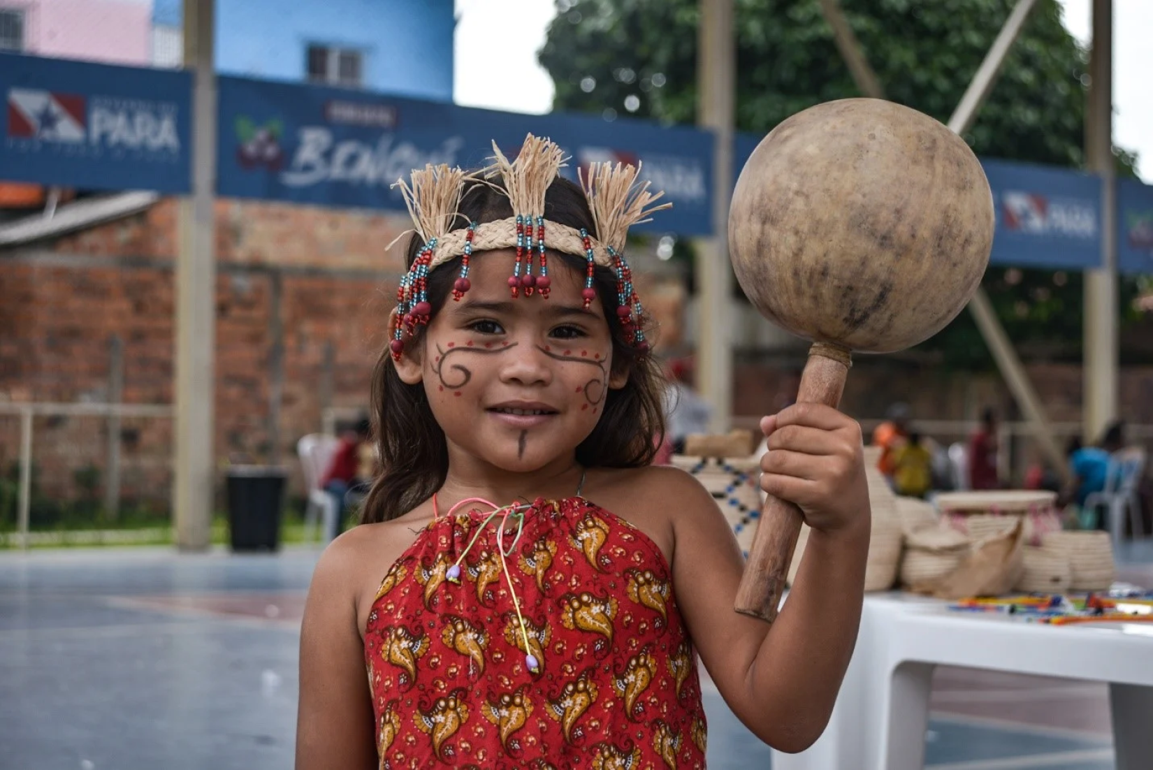 Preservar a cultura Warao entre as crianças é um dos objetivos das comunidades indígenas da etnia em Belém.