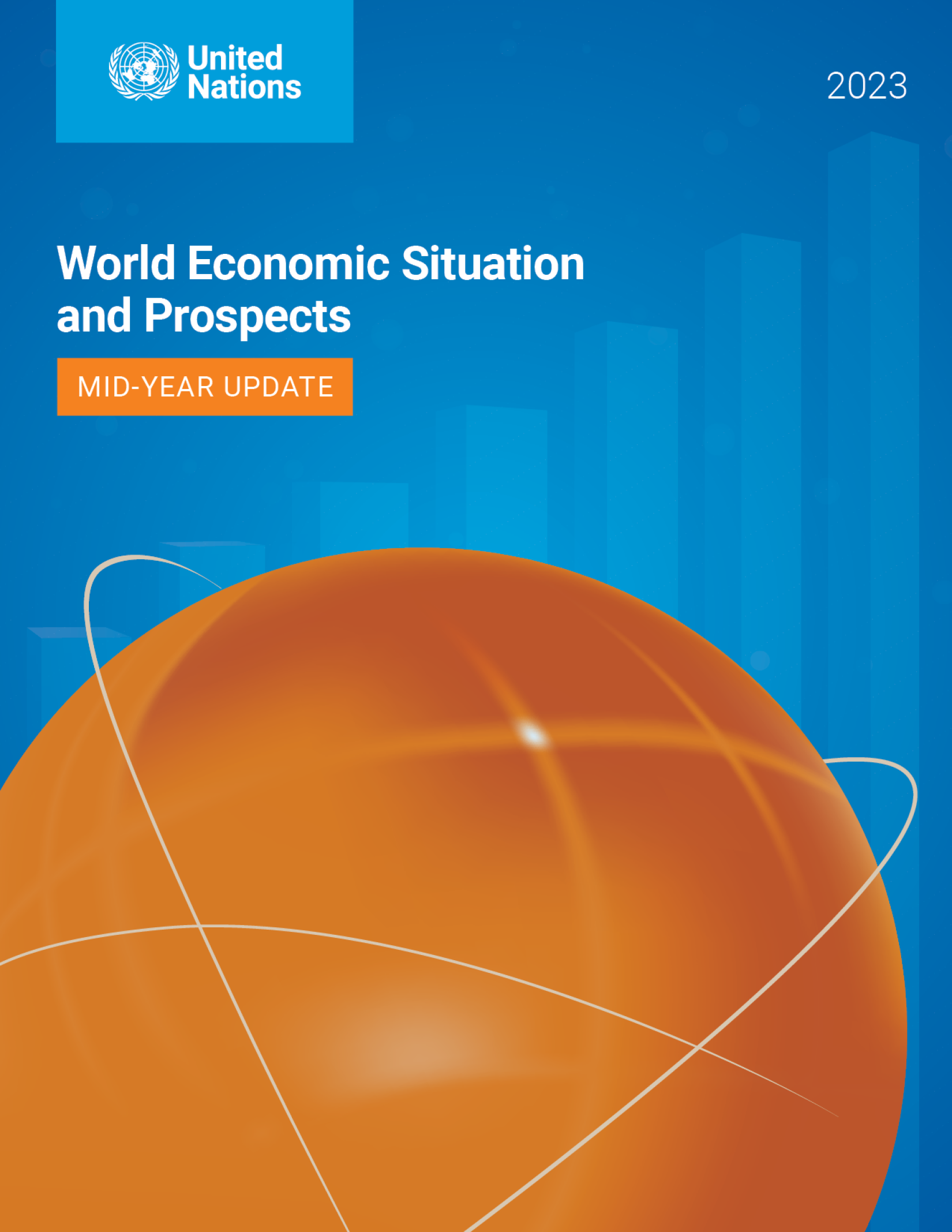 Imagem da capa do relatório Situação e Perspectivas Econômicas Mundiais de 2022