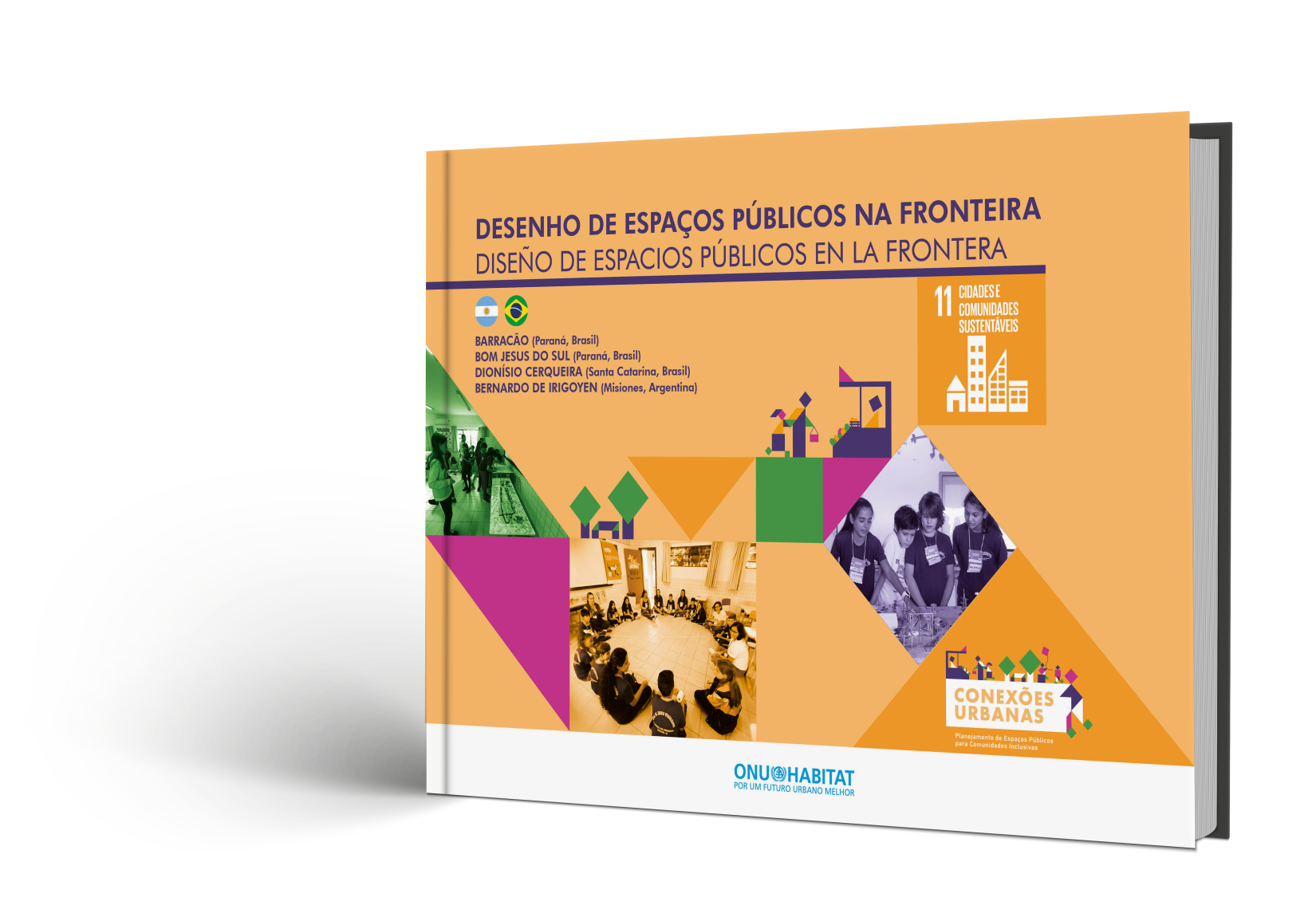 Relatório apresenta os resultados das oficinas de Desenhos de Espaços Públicos aplicadas na região, explicando desde como funciona a metodologia até o resultado final das intervenções. 