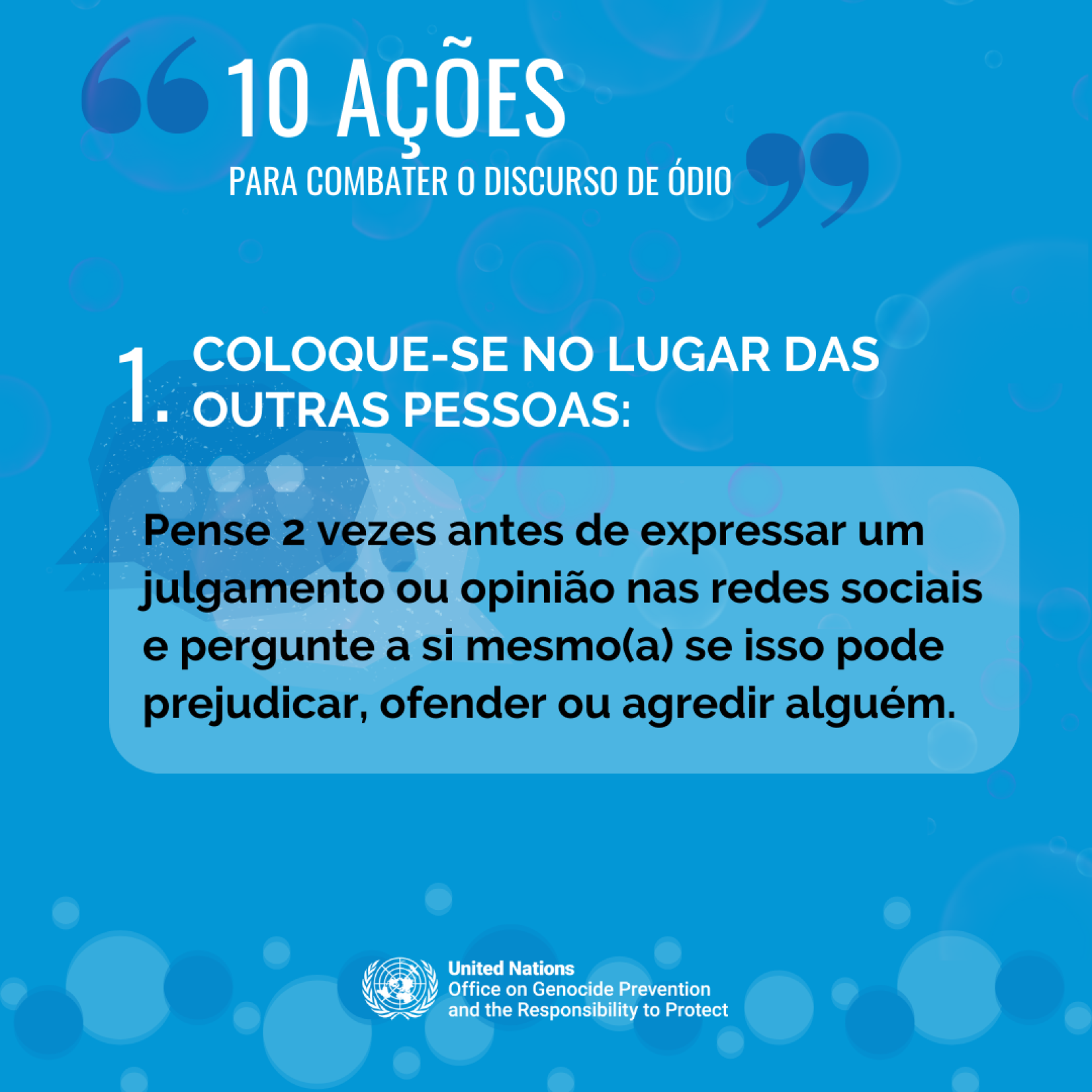 10 ações para combater o discurso de ódio