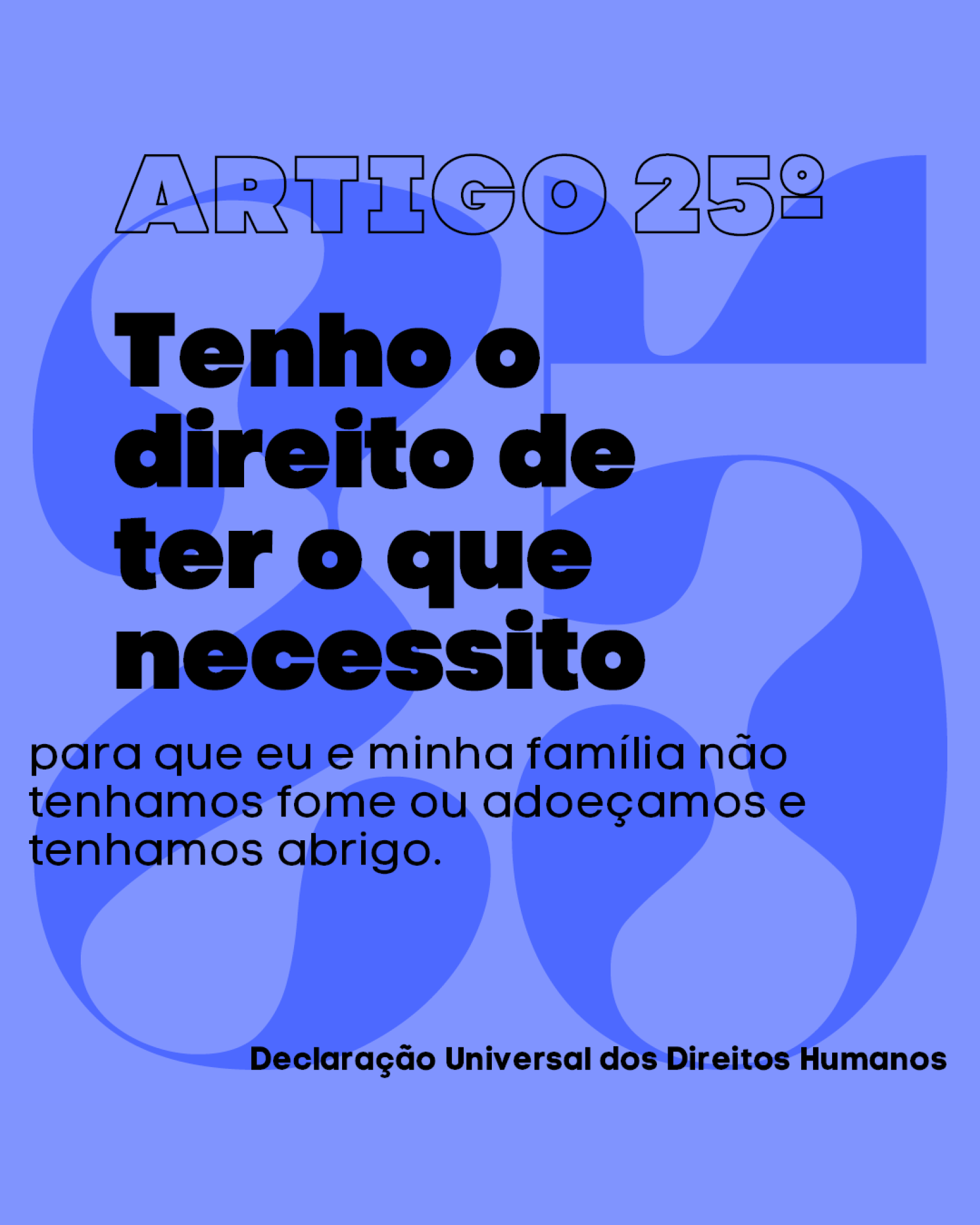 Artigo 25º da Declaração Universal dos Direitos Humanos