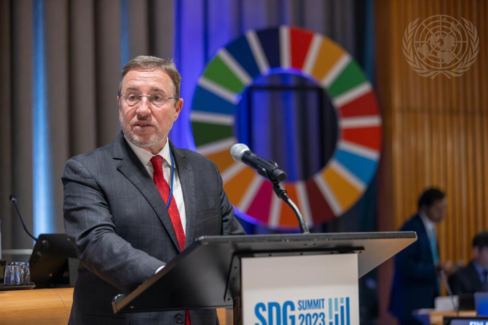 Achim Steiner, administrador do Programa das Nações Unidas para o Desenvolvimento (PNUD)
