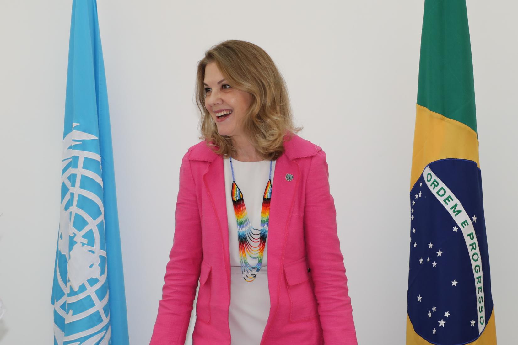 Silvia Rucks, coordenadora residente da ONU no Brasil 