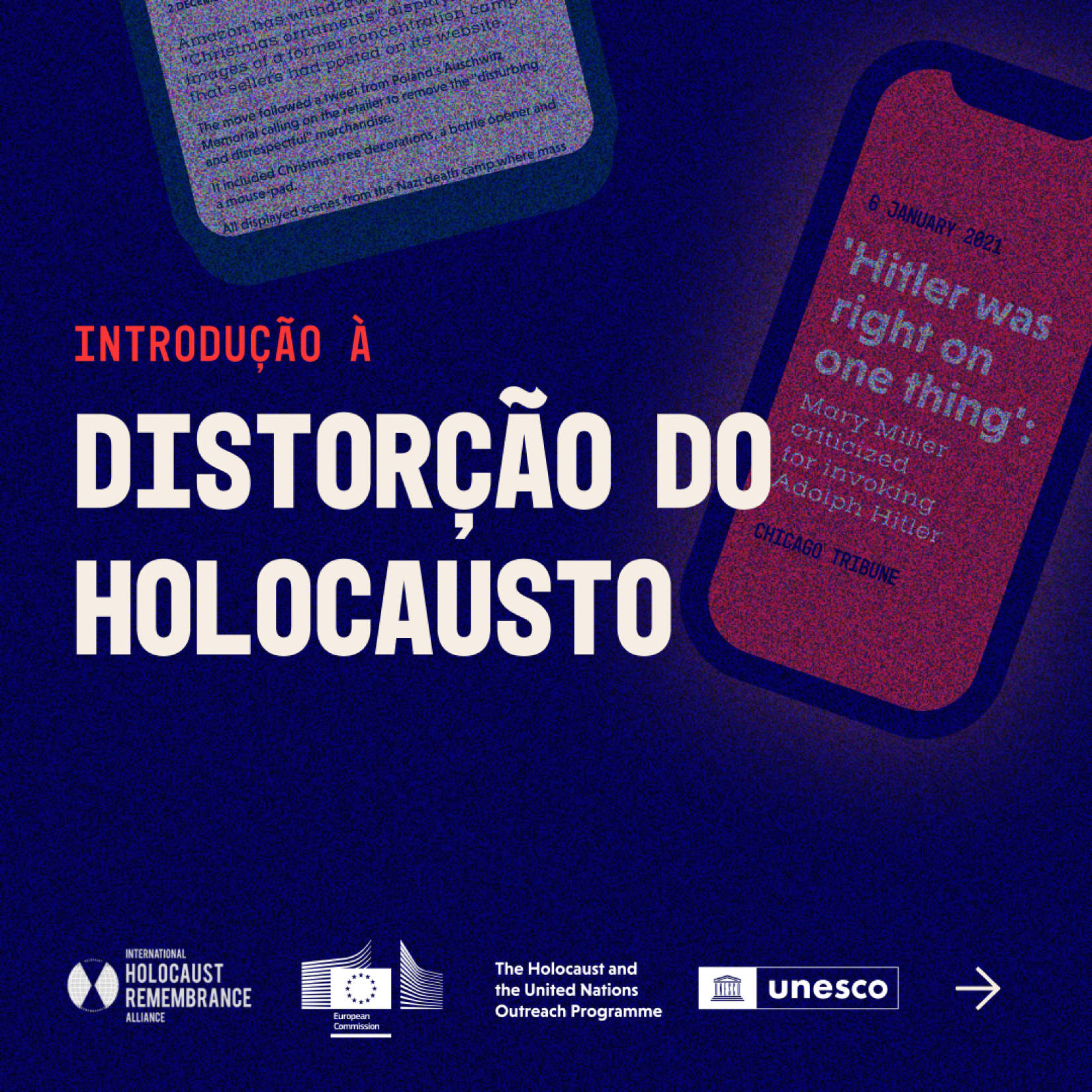 #ProtejaOsFatos: Una-se à campanha global contra a distorção e negação do Holocausto. 
