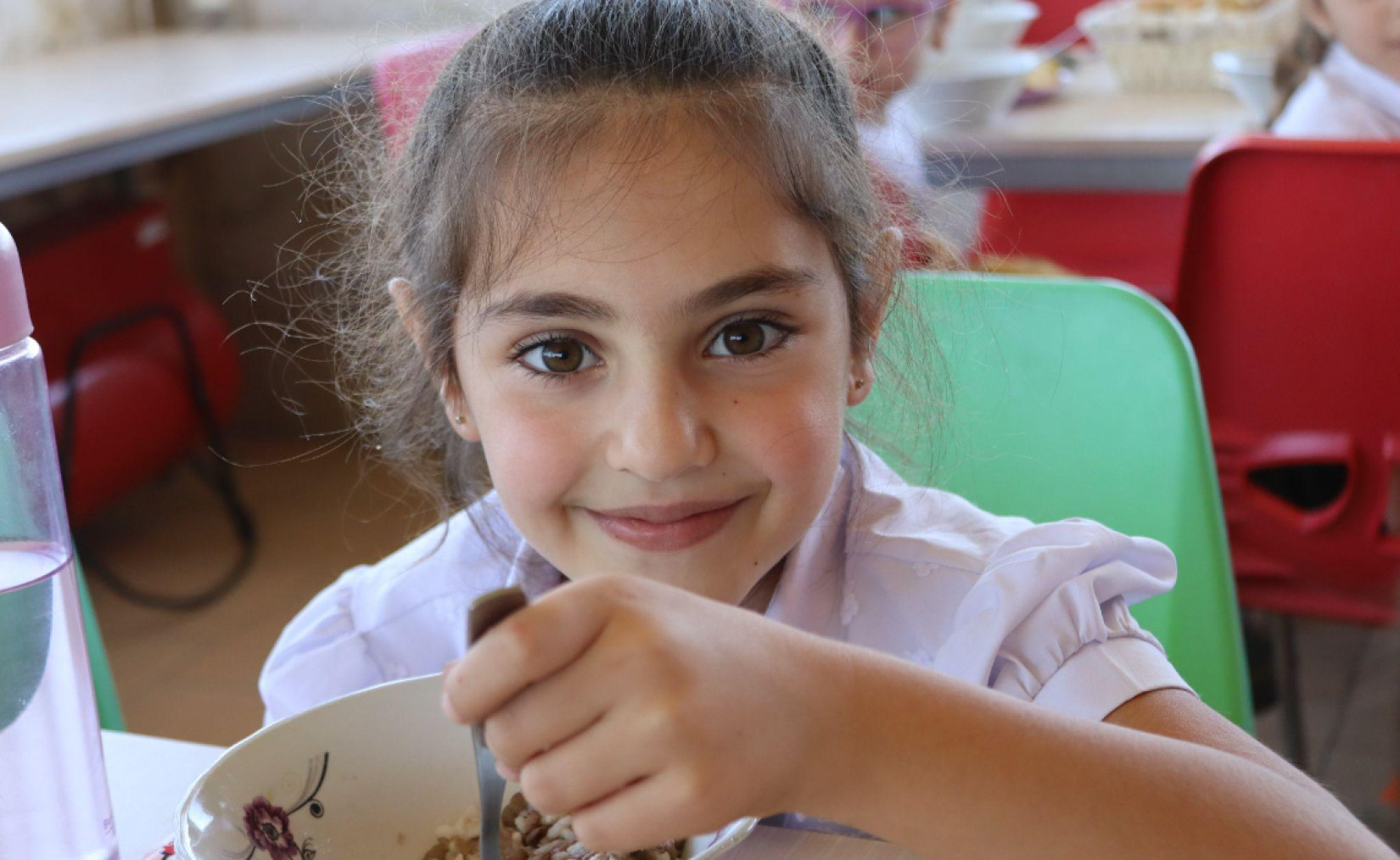 O programa nacional de alimentação escolar da Armênia adota uma abordagem integrada em relação à segurança alimentar, fundamentando-se nos princípios de sustentabilidade econômica, participação comunitária e adaptação à mudança climática. 