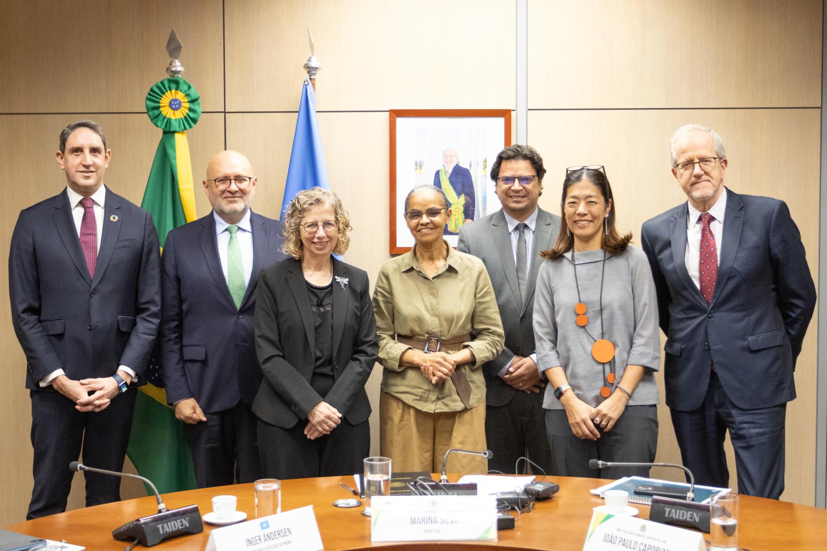 Participantes da reunião