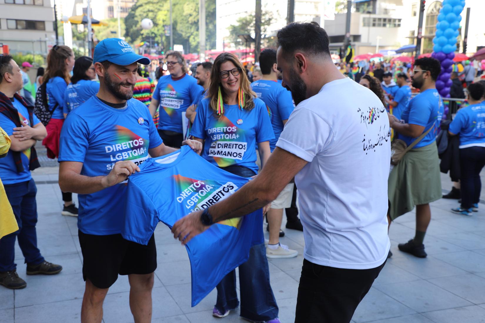 “Todos nós precisamos entender que a conquista dos direitos das pessoas LGBTQIA+ não se limita aos ganhos para esse grupo, mas sim contribuímos para a sociedade. 