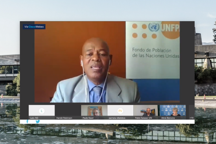 Harold Robinson é diretor do escritório regional do UNFPA para América Latina e o Caribe.