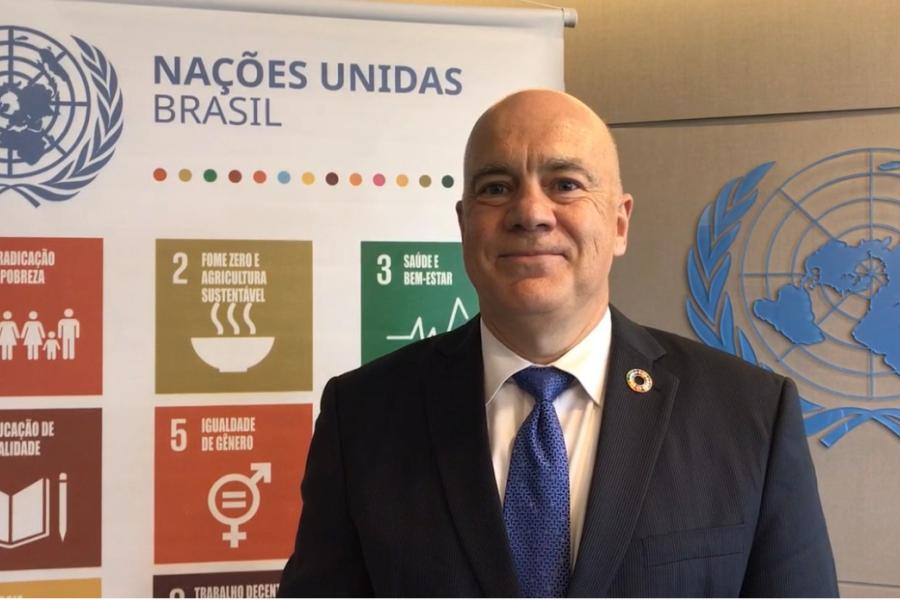 Coordenador residente do Sistema ONU no Brasil, Niky Fabiancic