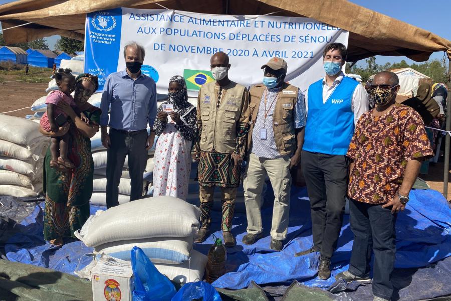 Com apoio do WFP, Brasil doa alimentos para refugiados no Mali
