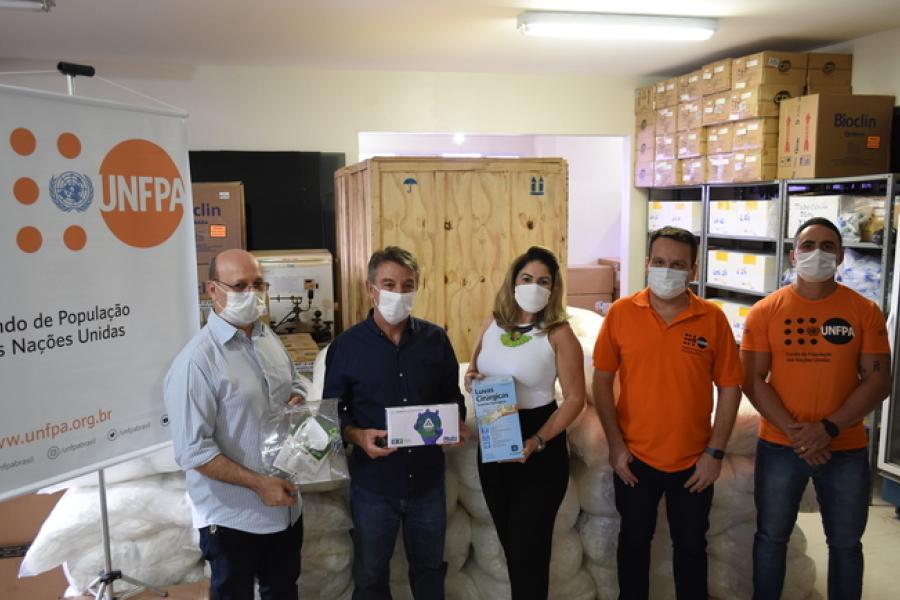 UNFPA entrega Equipamentos de Proteção Individual para Roraima