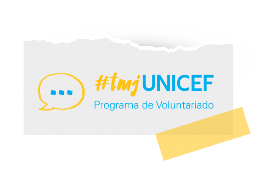 Tamo Junto UNICEF é um programa de voluntariado destinado a jovens de 16 a 24 anos