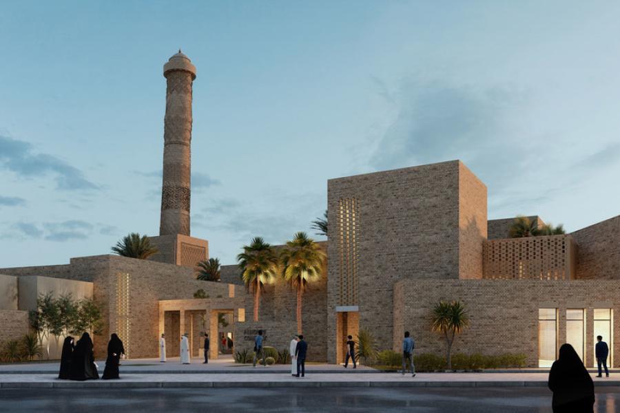 O projeto arquitetônico para reconstruir o complexo da mesquita Al-Nouri em Mossul, no Iraque, deteriorado em conflito, foi anunciado pela UNESCO. 