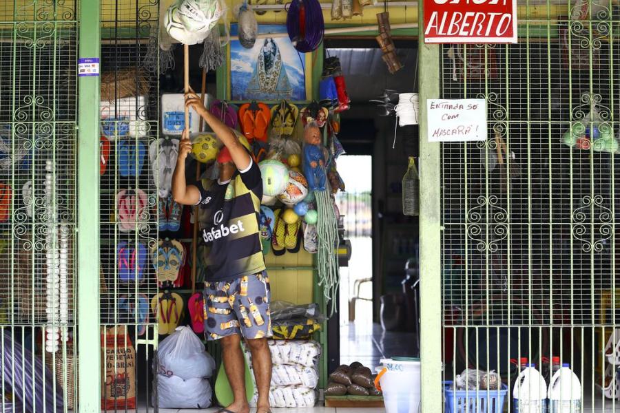 comerciante na pandemia