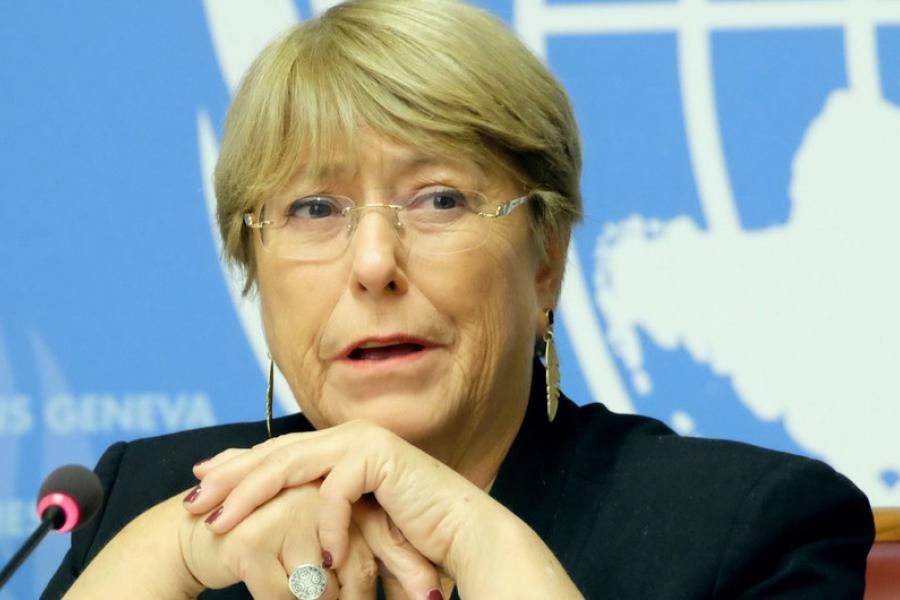 Michelle Bachelet, alta comissária da ONU para os Direitos Humanos