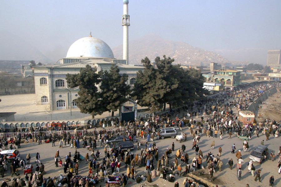 mesquita xiita na cidade de Kandahar