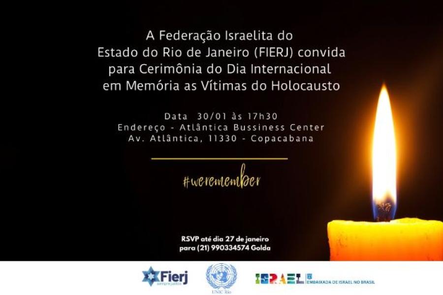 Informe FIERJ - Federação Israelita do Estado do Rio de Janeiro