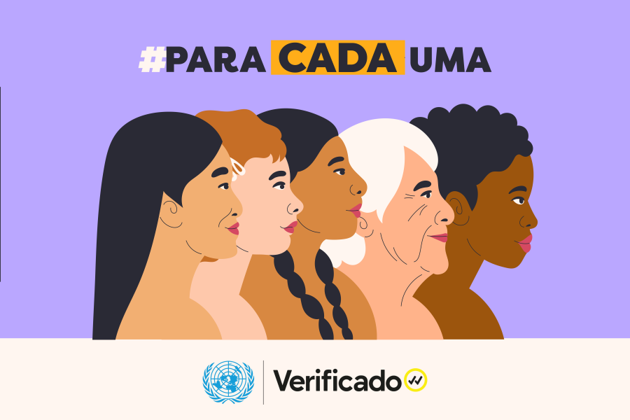 Verificado lança #ParaCadaUma: informação sobre violência contra mulheres