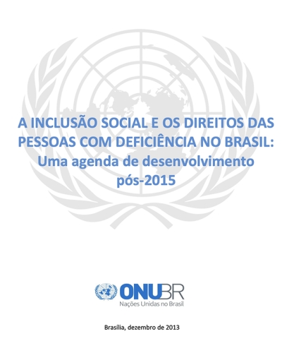 Inclusao Social E Os Direitos Das Pessoas Con Deficiencia no Brasil