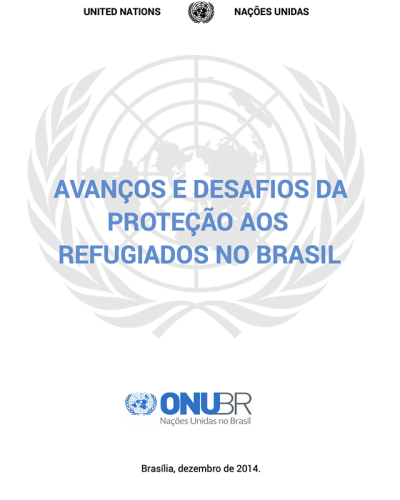 Protecao Aos Refugiados No Brasil