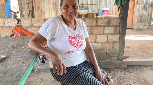 A dona de casa amazonense Maria Damasceno, 52, chegou a Jacareacanga (PA) há dez anos, logo após seu marido conseguir emprego na construção civil.
